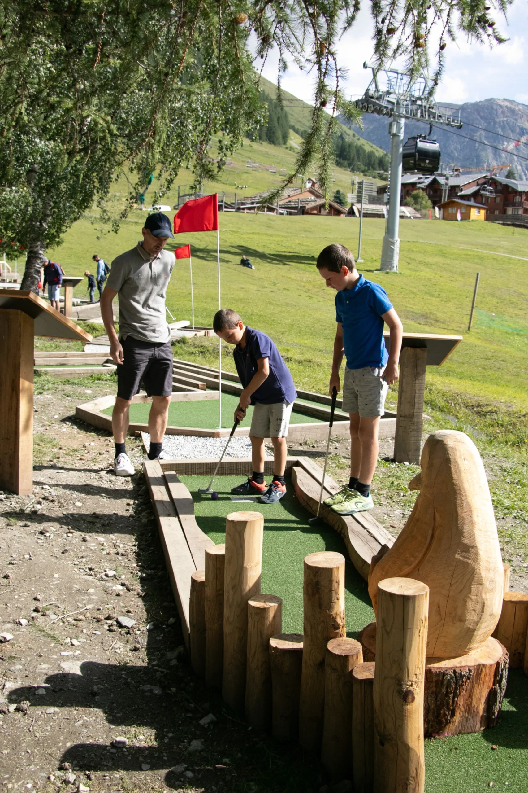 mini golf en famille 12584